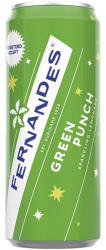  Fernandes Green Punch szénsavas üdítő 330ml DRS
