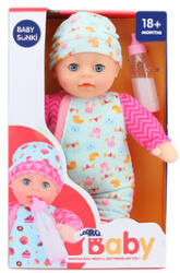  Beszélő baba rugdalózóban, 30 cm - vegyesbolt