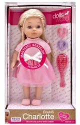  Magyarul beszélő Charlotte, rózsaszín ruhában - vegyesbolt