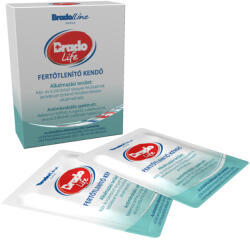 Bradoline Bradolife fertőtlenítő kendő 5 db - vegyesbolt