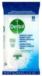 Dettol Antibak. felülettisztító kendő 80 db - vegyesbolt