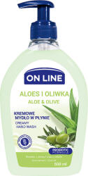 On Line folyékony krémszappan aloe vera és olíva 500 ml - vegyesbolt
