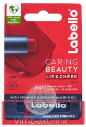 Labello Caring Beauty - Red színezett - vegyesbolt