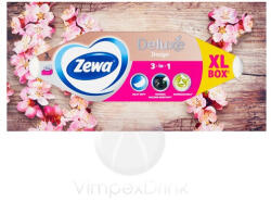 Zewa Deluxe Dob. Zsebkendő 3rét. 150db - vegyesbolt