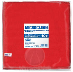 Bonus MicroClean kendő Piros 10/1 - vegyesbolt