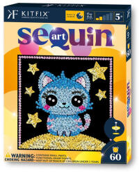 KitFix Sequin Art 60 - Cica
