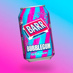  Barr Bubblegum rágógumi ízű szénsavas üdítőital 330ml DRS