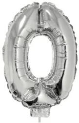  Számos lufi - 0, ezüst, 42 cm - vegyesbolt