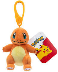 Pokémon kulcstartós plüssfigura - Charmander 8 cm - vegyesbolt