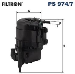 FILTRON filtru combustibil FILTRON PS 974/7 (PS 974/7) - automobilus
