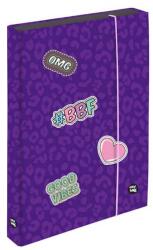 KARTON P+P OXY GO Fashion füzetbox - A4 lila - OXY BAG (IMO-KPP-1-46625) - mindenkiaruhaza