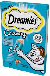 Dreamies Creamy Snack Salmon recompensa cu somon, pisica 4x10g