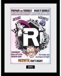 Abysse Corp Pokémon "Team Rocket" keretes 30, 5x40, 6 cm poszter (PFC2264) - bestbyte