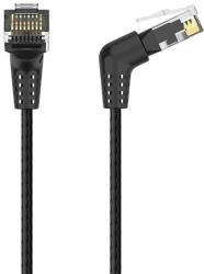 Vention Network Cable UTP Cat. 6 Vention IBOBF, RJ45 Ethernet, 1m (black) (IBOBF) - kontaktor