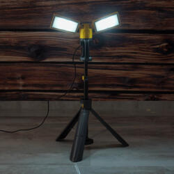 Lutec LED munkalámpa tripod állvánnyal, 4200lm, extra hidegfehér fényű, IP44 (Peri) - Lutec 7900703341 (7900703341)
