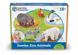 Learning Resources Set Figurine Learning Resources Animalute de la Zoo 5 Bucati Varsta 18 Luni+ Multicolor (ED2135) Figurina