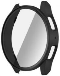 gigapack Samsung Galaxy Watch 7 eSIM 44mm (SM-L315) műanyag fekete védőkeret és kijelzővédő üveg (GP-162667) (GP-162667)