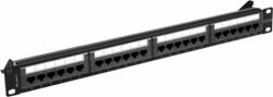 Lanberg PPUA-1024-B 19" Patch panel - 24 port (PPUA-1024-B)