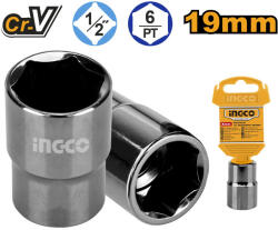 INGCO Dugókulcs 1/2" 19 mm CrV (HHAST12191)