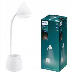 Philips Led asztali lámpa 4, 5W Iskolai Usb 5700-3000K Tompítható Fehér (929003241007)