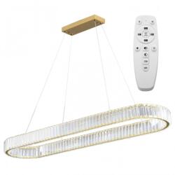 Toolight Szerszámlámpa, LED mennyezeti lámpa 100x30 cm, 22W, APP1508-CP, arany matt, OSW-06971 (OSW-06971)