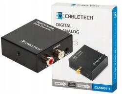 Cabletech Digitális-analóg hang átalakító ZLA0857-2 (ZLA0857-2)