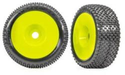 Traxxas kerék 3.0", sárga felni, Response Pro gumiabroncs (2) (TRA9074-YLW)