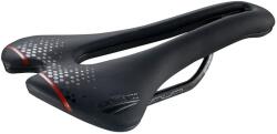 Selle San Marco Aspide Short Carbon FX Wide férfi sport nyereg, karbon pálcák, 250x155 mm, 155g, feket e