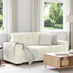 vidaXL krém bársony loveseat kanapé 140 cm (4105130)