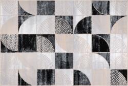 TEMPO KONDELA Covor, negru/bej, 100x150, SOLY TYP 3 Covor