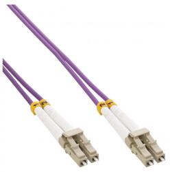 InLine Cablu fibra optica LC-LC OM4 Duplex Multimode 1m, InLine IL88541P (IL88541P)