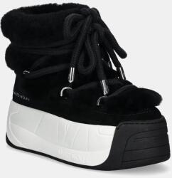 Naked Wolfe gyapjú hócsizma Darling fekete, Darling Black Cow Suede - fekete Női 40
