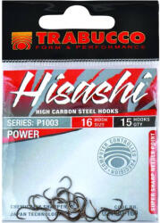 Trabucco Hisashi P1003 16 Füles, Szakállas Horog 15db (024-20-160)