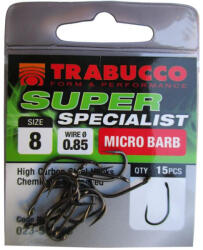 Trabucco Super Specialist 6 Füles. Szakállas Horog 15db (023-54-060)