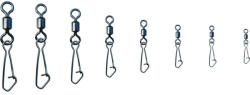 Trabucco Rolling Hooked Snap 08 Forgókapocs 12db (100-66-080)
