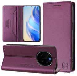  RINA Husă rabatabilă pentru Honor Magic7 Pro 5G violet închis