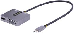 StarTech Startech. com USB C VIDEO ADAPTER 4K 60HZ 4K 60HZ 3.5MM AUDIO 100W PD (122-USBC-HDMI-4K-VGA)