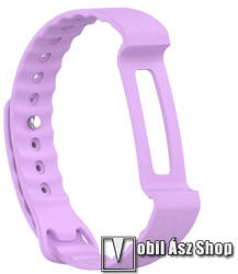 Pótszíj (szilikon, állítható) LILA - HUAWEI Colour Band A2