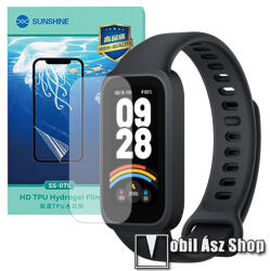 SUNSHINE Xiaomi Smart Band 9 Active, SUNSHINE Hydrogel TPU okosóra képernyővédő fólia, Ultra Clear, ÖNREGENERÁLÓ! , 1db (SUNS315534)