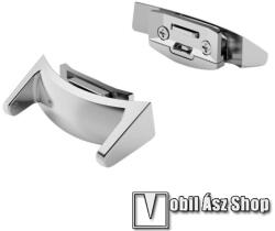 Okosóra fém csatlakozó - 2db / 1 pár - EZÜST - bármilyen 20mm-es teleszkópos szíjjal használható - SAMSUNG SM-R720 Gear S2