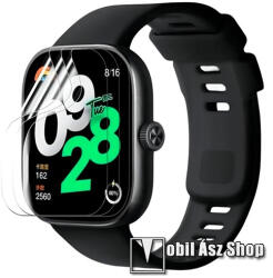 TPU okosóra képernyővédő fólia - CLEAR - 3db-os készlet, törlőkendővel - A TELJES KIJELZŐT VÉDI! - Xiaomi Redmi Watch 4