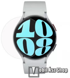  TPU okosóra képernyővédő fólia - CLEAR - 1db, törlőkendővel - A TELJES KIJELZŐT VÉDI! - SAMSUNG Galaxy Watch6 40mm (SM-R930/935) / Watch7 40mm (SM-L300/L305)
