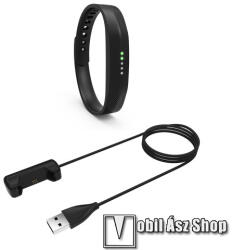 Okosóra USB töltő - FEKETE - 100cm - Fitbit Flex 2