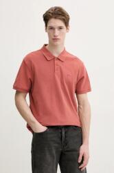Levi's pamut póló narancssárga, sima - narancssárga M - answear - 14 990 Ft