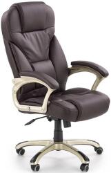 Halmar Desmond irodai szék, barna, öko bőr, napi 4-6 órás ülésre alkalmas