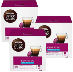 NESCAFÉ DOLCE GUSTO Espresso Decaffeinato 3 db-os csomag