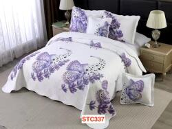 East Comfort Cuverturi Cu 4 Fete De Perna, Bumbac 100%, Cod STC337