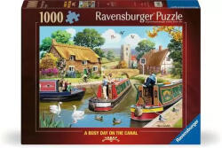 Ravensburger - Egy nap a csatornán 1000 darabos kirakó (12001521)