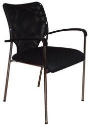 Antares Tárgyalószék WALTHAM mesh fekete (06589-10611) - iroszer24