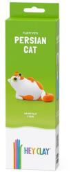 HEY CLAY Hey Clay: Set de modelaj cu figurină de pisică persană pufoasă (HCL30113CE)